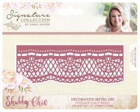 Billede: skæreskabelon bred bort, Crafter's Companion / Sara Signature Die “Vintage Lace Edge