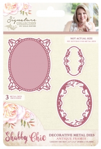 Billede: skæreskabelon 3 rammer, Crafter's Companion / Sara Signature Die “Antique Frames