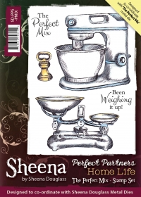 Billede: SHEENA DOUGLAS UMONTERET STEMPEL “The Perfect Mix