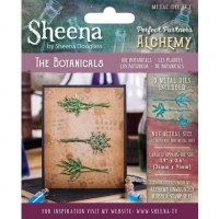 Billede: SHEENA DOUGLAS DIE “The Botanicals” SD-PPMD-BOTAN, 3 kviste, Største: 36x91mm - Passer til p943199, førpris kr. 58,- nupris  