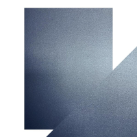 Billede: Craft Perfect - Pearlescent Card - Navy Dazzle A4 - 9505E, dobbelsidet, 5 ark, 250gsm