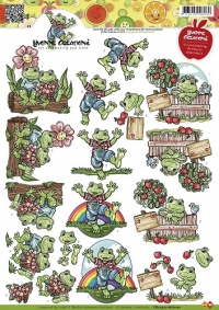 Billede: herlige frøer, yvonne design