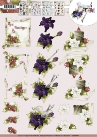 Billede: lys og blomster, mariekes design