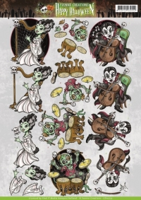 Billede: halloween's musikunderholdning, yvonne design