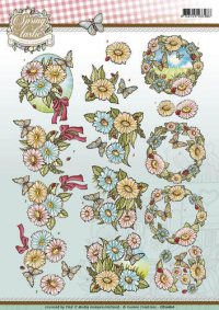 Billede: 3 små blomsterbilleder, yvonne design