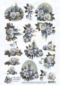 Billede: lys i juledekorationer, amy design