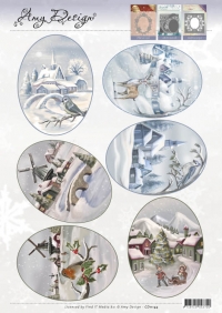 Billede: 6 vinterbilleder, amy design