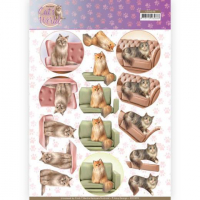 Billede: 3 katte i møbler, amy design