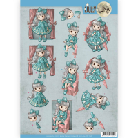 Billede: Lilly Luna i turkis, Lilly Luna