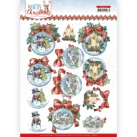 Billede: billeder i julekugler, Yvonne Design