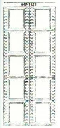 Billede: filmrulle transperant multi,  stickers