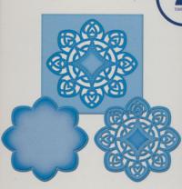Billede: spellbinders s2-021, medallion four, Inset: 2.625 in Border: 2.25 in, tilbud førpris kr. 110,- nupris