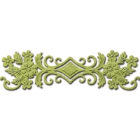 Billede: skæreskabelon Spellbinders S4-496 Diamond Floral Die Template, førpris kr. 150,00,nupris