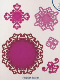 Billede: spellbinders parisian motifs, 5 die, s5-035, førpris kr. 170,00,nupris