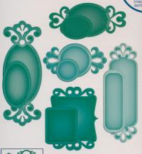 Billede: Fancy Framed Tags Two, 10 dies, spellbinders,førpris kr. 190,00,nupris
