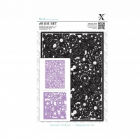 Billede: skæreskabelon A5 set (1 pcs.) Flora Filigree Background, xcu503227, førpris kr. 180,- nupris